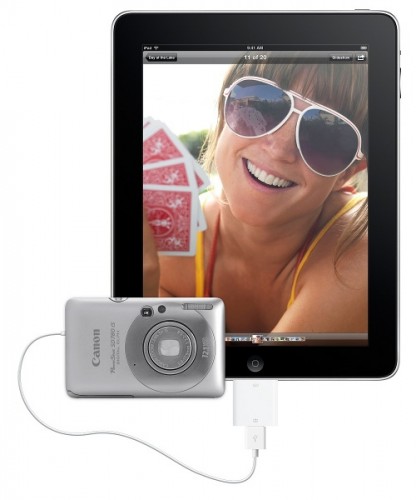 Overfør billeder til din iPad med camera connection kit