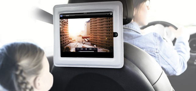 Se film på bagsædet af din bil med Griffin Cinema seat og din iPad!